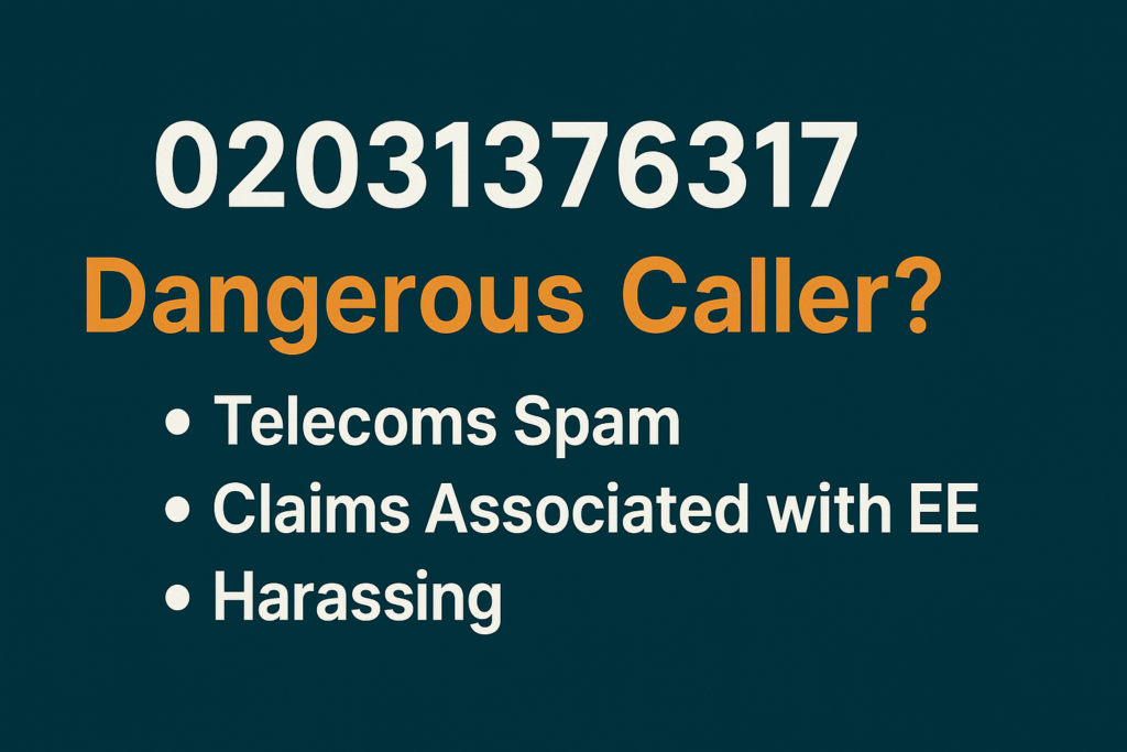 Why Is 02031376317 Calling Me